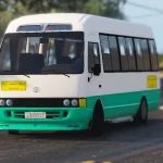 Toyota Coaster Bus Jordanian Paints [Replace] 1.1