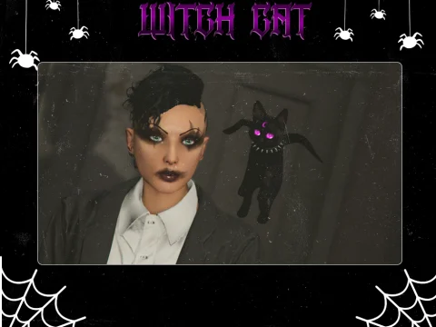 Witch Cat in Shoulder 1.0