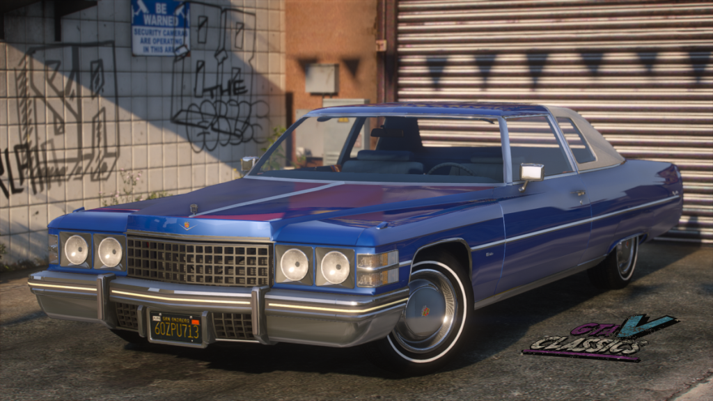 1974 Cadillac Coupe Deville [Add-On | LODs] 1.02