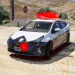 2017 Toyota Prius Japanese police