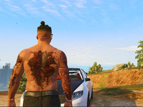 3 New Tattoos for Franklin 0.1