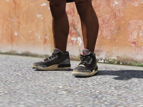 Used and Abused Texture for Drako's Air Jordan 3