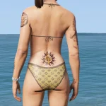 Ankh Cross Lowerback Tattoo MP Female (Anastacia) 1.0