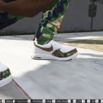 Army Camo Outfit + Long Live dolph shirt v1.0