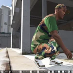 Army Camo Outfit + Long Live dolph shirt v1.0