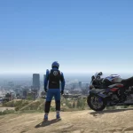 BMW motorcycle suit for Trevor 1.0