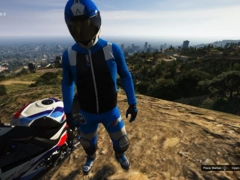 BMW motorcycle suit for michael 1.0