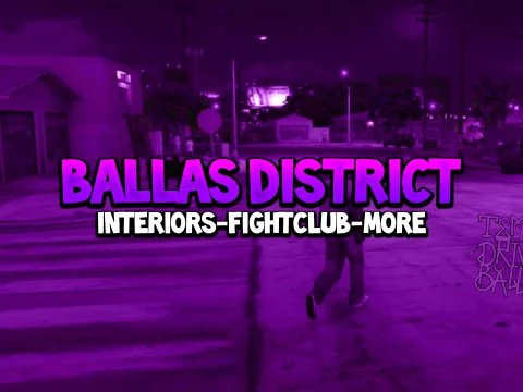 Ballas District Gang [YMAP / XML]