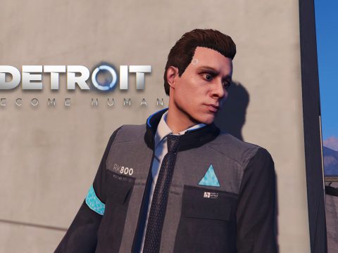 Detroit: Become Human - Connor's Jacket, Tie, & LED 1.1