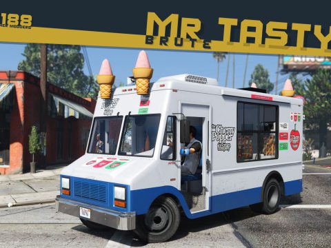Brute Mr Tasty (GTA IV style) [Add-On | Liveries | Template | Sound | Custom Shards | Scenarios | Ambient Sounds] v1.2