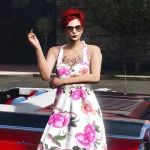 Chest Tattoo "Love Bat" for MP Female 1.0