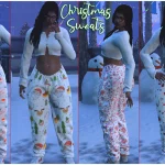 Christmas Sweatpants Textures for MP Female / Male 1.0
