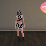 Cow Print Outfit 1.0