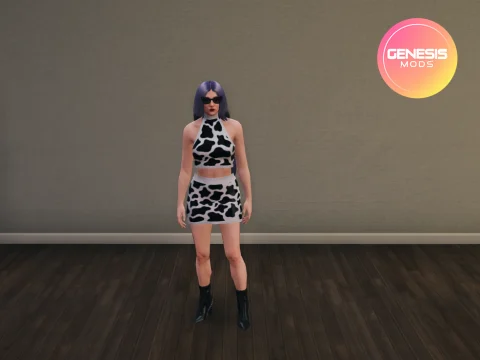 Cow Print Outfit 1.0