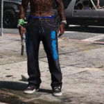 Bloods & Crips Pants for MP Male 1.0