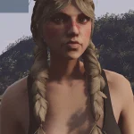 Double Braids With Buns Hairstyle for MP Female 1.0