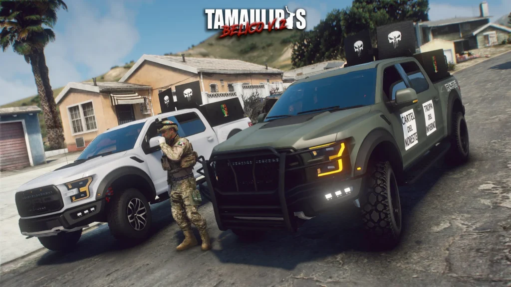 Ford Raptor F-150 2019 Armored Cartel CDN [SP/FIVE-M] | Template 1.0