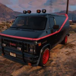 GMC Vandura 83 A-TEAM Van [Add-On] 0.5