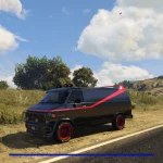 GMC Vandura 83 A-TEAM Van [Add-On] 0.5