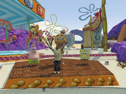 Goofy Goober World/Sundae Driving Map from TSSM 1.0