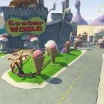 Goofy Goober World/Sundae Driving Map from TSSM 1.0