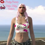 Hello Kitty Crop Top Retexture for MP Female 1.0