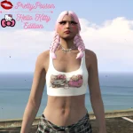Hello Kitty Crop Top Retexture for MP Female 1.0