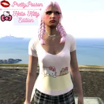 Hello Kitty Tshirt Retexture for MP Female 1.0