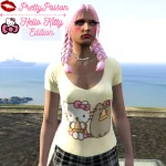 Hello Kitty Tshirt Retexture for MP Female 1.0