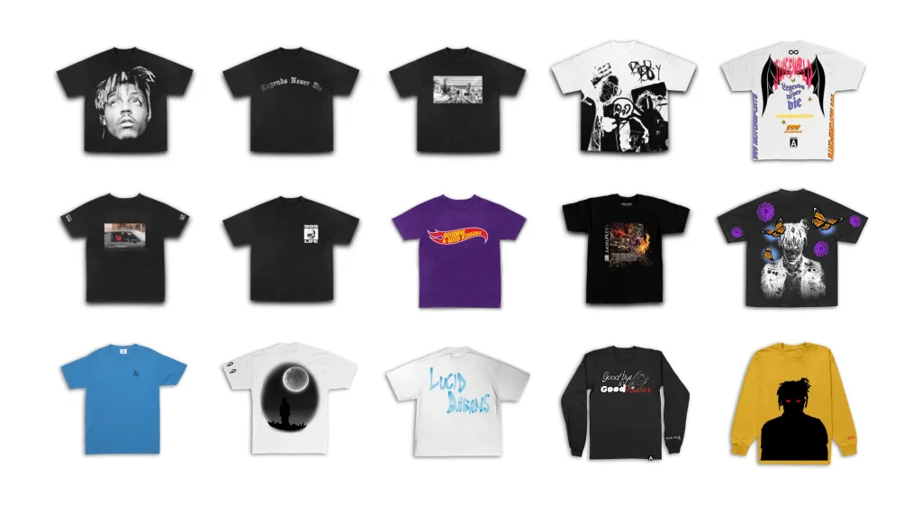 Juice WRLD 999 CLUB Shirt Pack for Franklin 1.1 