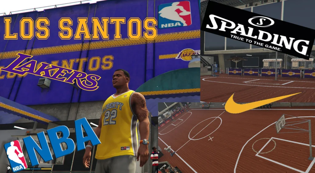Lakers NBA Basketball Court [Menyoo] 1.0