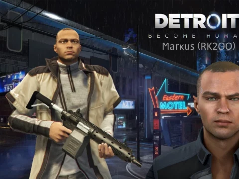 Markus (Detroit Become Human) [Add-On Ped] 1.0