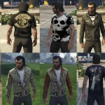 New T-Shirt + Clothing Pack For Trevor