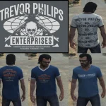 New T-Shirt + Clothing Pack For Trevor