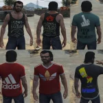 New T-Shirt + Clothing Pack For Trevor