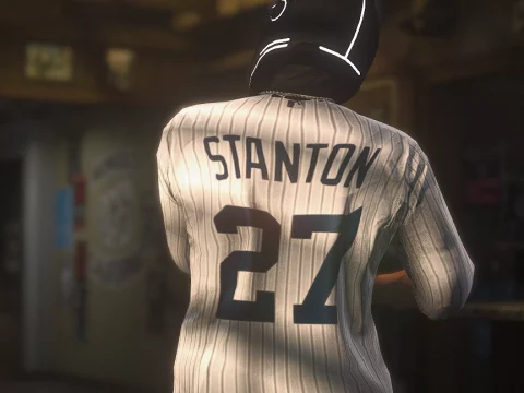 New York Yankees White Jerseys (replace) {mp-male}