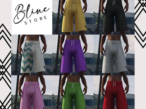 Pack Shorts Retexture for MP Male 1.0