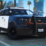 Police Vapid Scout [Add-On / FiveM | Extras | Tuning | Call Sign System | Rotating Spotlights] 1.2