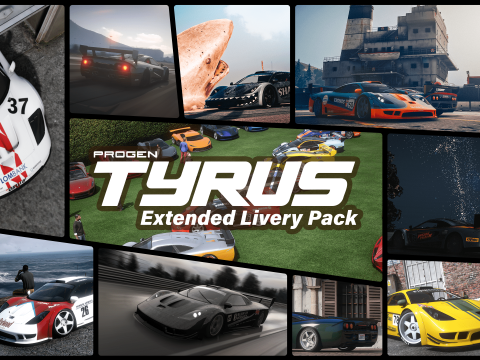 Progen Tyrus Extended Livery Pack 2.0