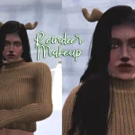 Reindeer Christmas Makeup for MP Female 1.0