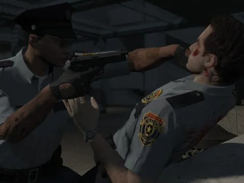 Resident Evil - Zombie RPD Officers
