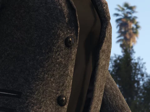 Puntherline's Retextured Coat for MP Female 1.0