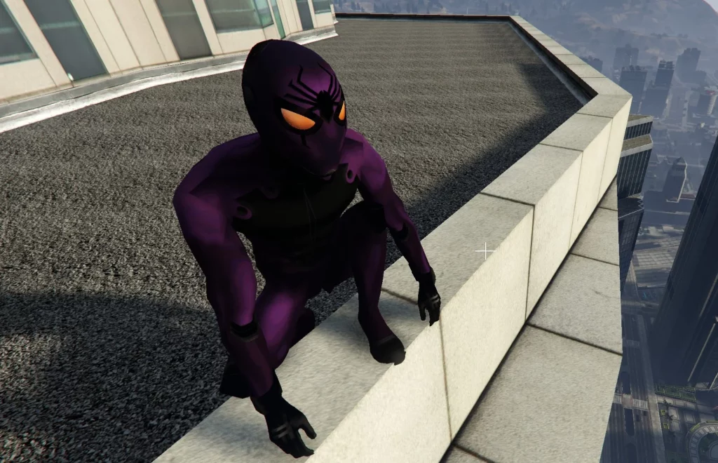 SPIDERMAN - Retexture - BLACK SPIDER 1.0