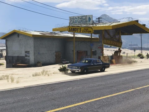 Sandy Shores Old Gas Station [YMAP] 1.0