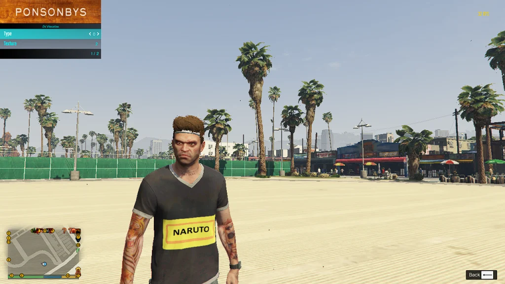 Trevor Naruto T-shirt 1.0 