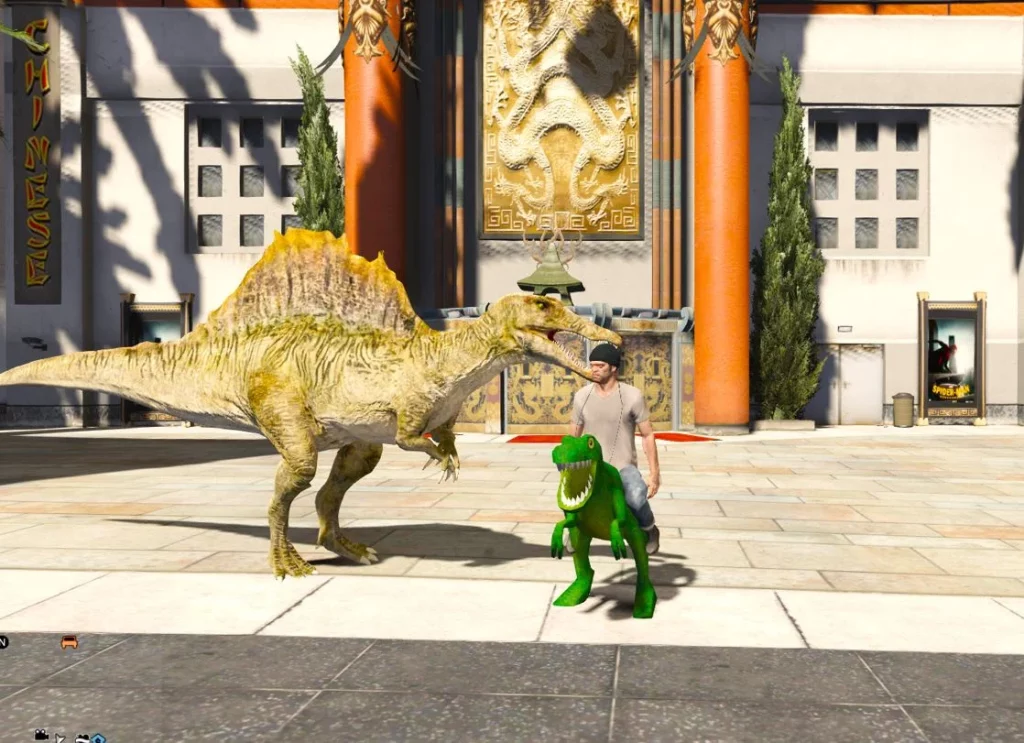Trevor dinosaur suit 1.0