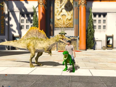 Trevor dinosaur suit 1.0