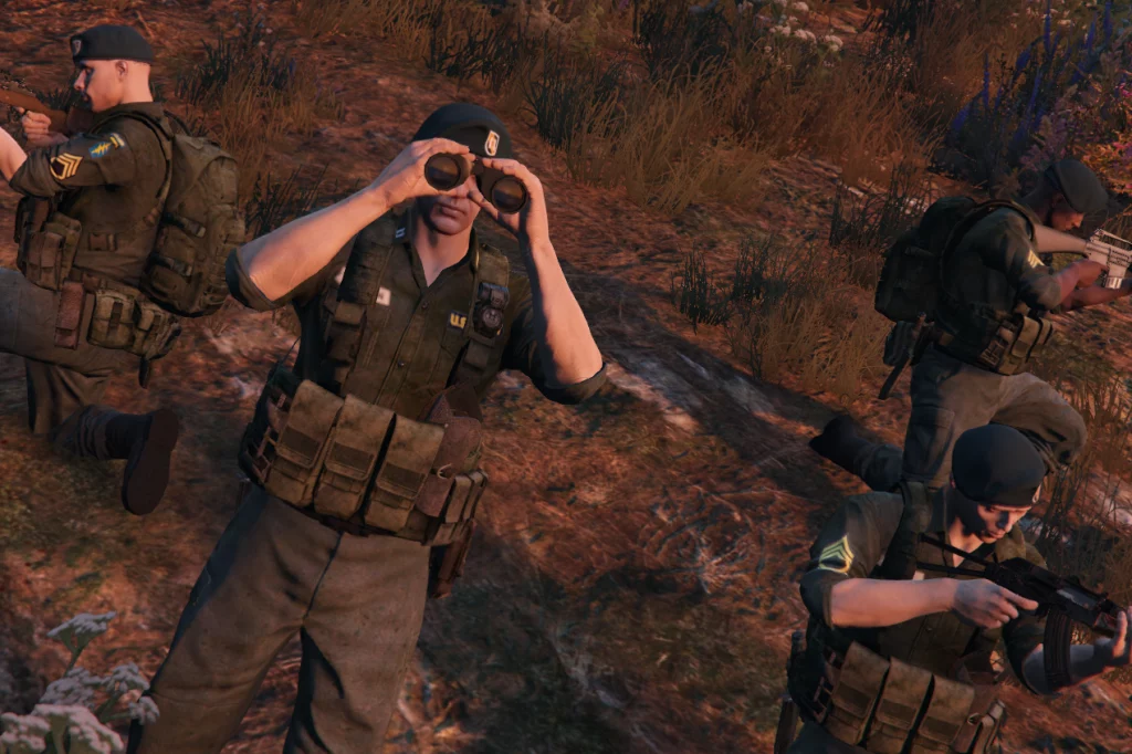 Vietnam SF retexture for CopTwinkiePuccie's uniforms 1.1 (Included Trench Coat)