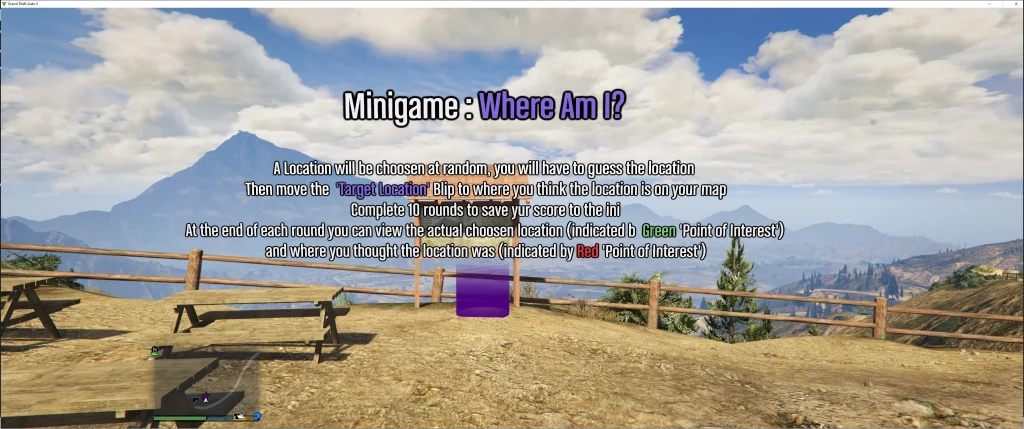 Where Am I Minigame 1.0