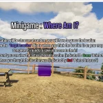 Where Am I Minigame 1.0